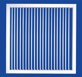 Решетка вентиляторная РВ 100М (RV 100M) синий